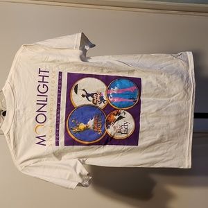 Moonlight Stage Productions movies mary poppins art white s tshirt